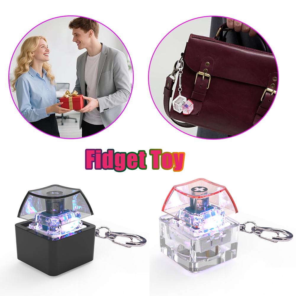 Keyboard Switch Tester - Personalized Key Ring Light Up Mechanical