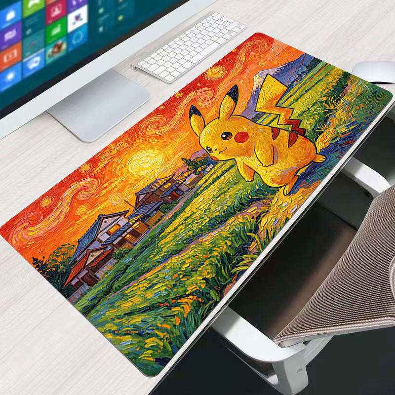 Gaming Laptop Essential Accessories - anime Mouse Pad P-Pikachus Gamer Essential