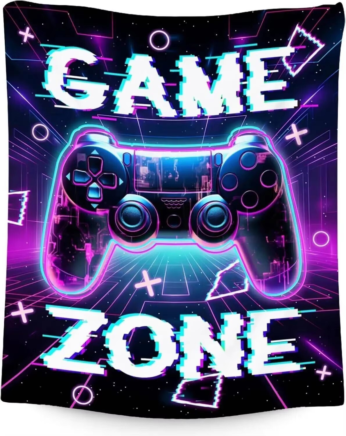 Gaming Room Accessories Ideas - Boys Blanket - Gaming Blanket for