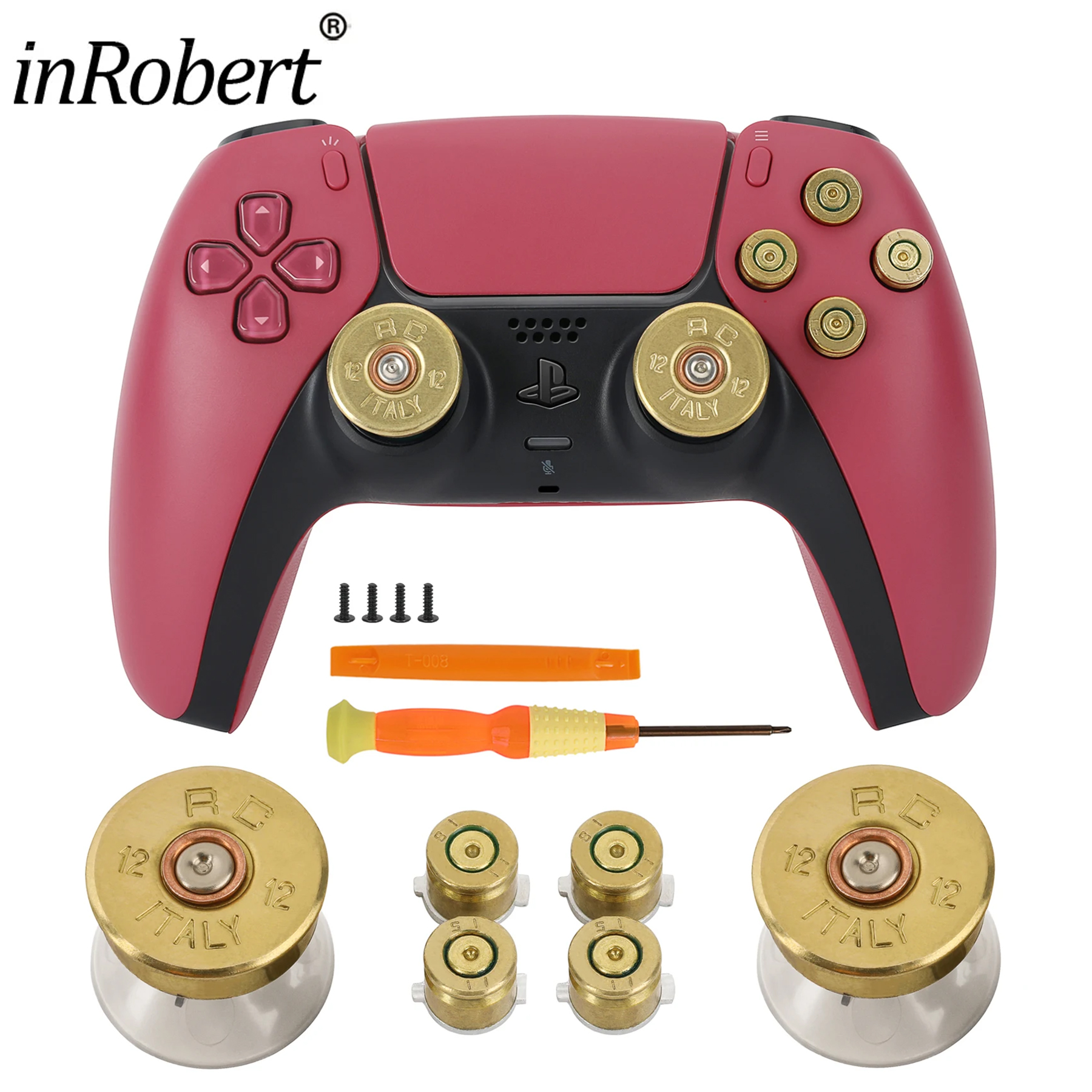 Gaming Accessories Kit - Replacement DIY Button for PS5 Controller
