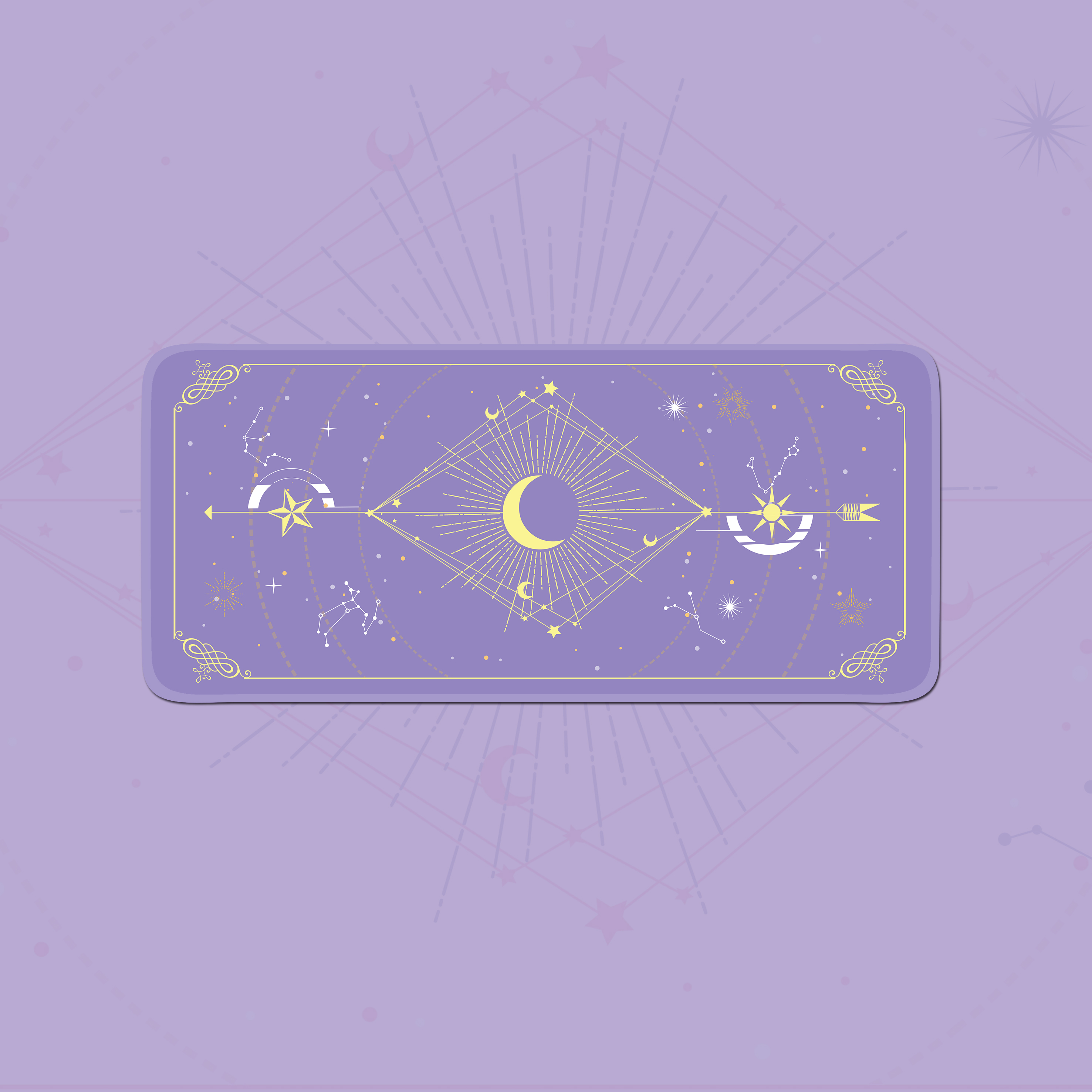 Magic Moon Star Purple  Extra  - Gaming Accessories Laptop avis et prix