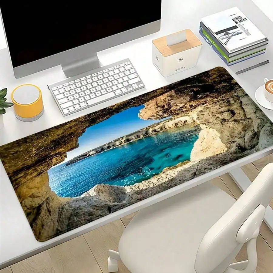 Blue Ocean Mouse Pad Summer Be - Gaming Accessories Gifts For Men avis et prix
