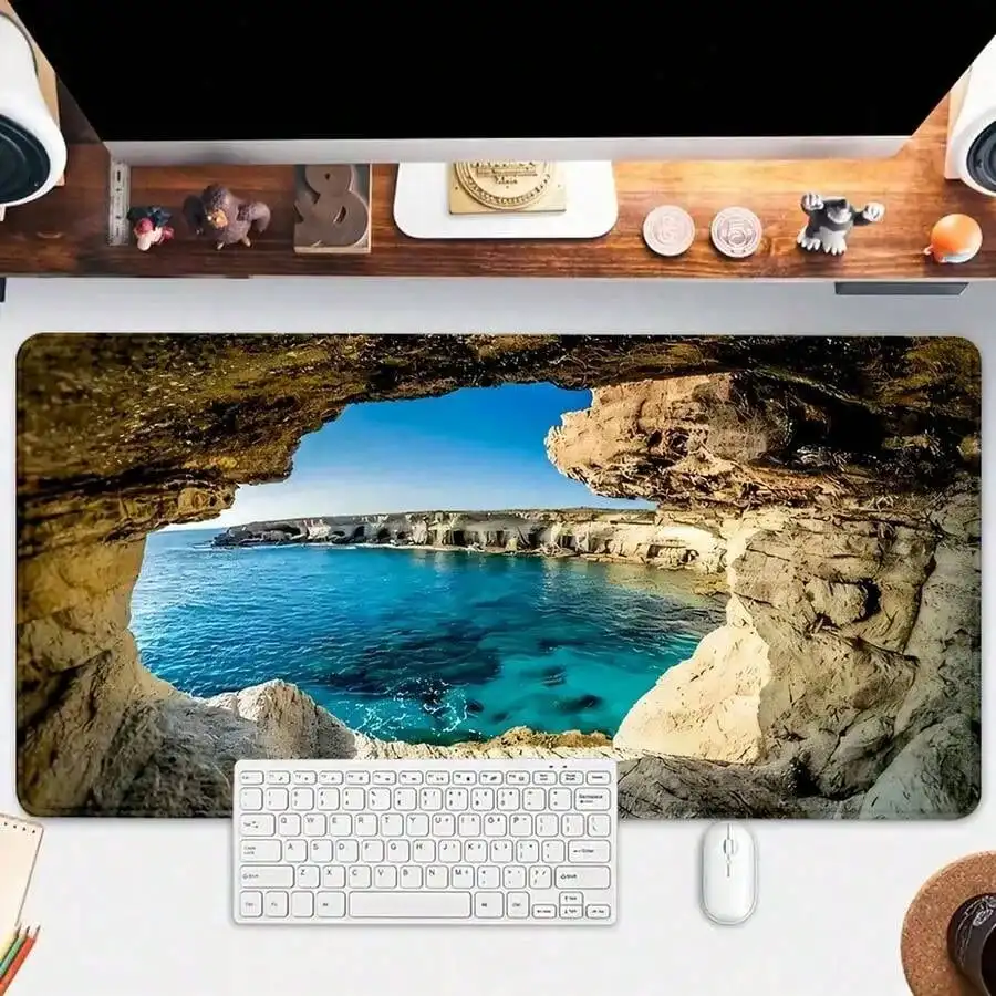 Blue Ocean Mouse Pad Summer Be - Gaming Accessories Gifts For Men avis et prix