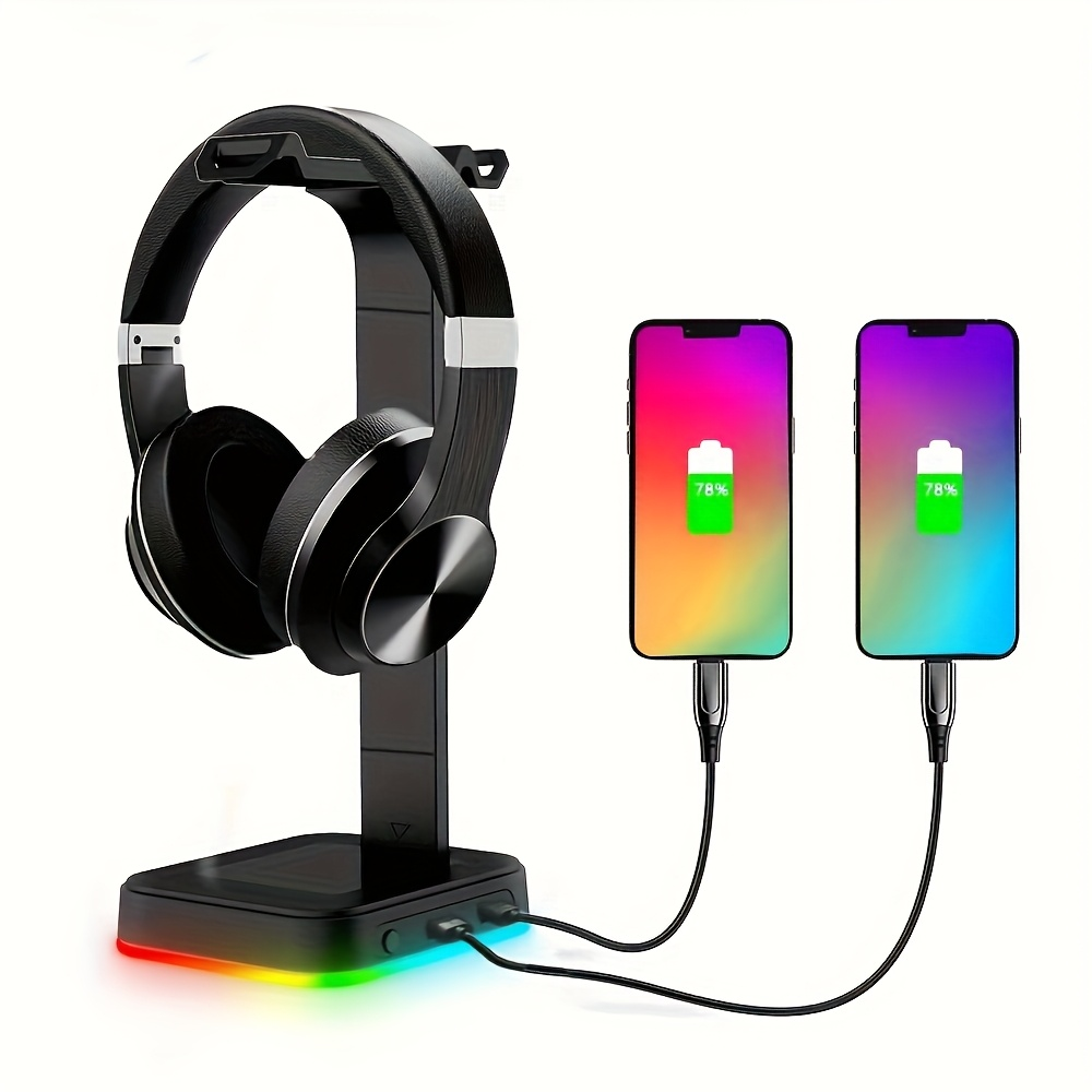 Gaming Headset Stand Adjustabl - Headset Stand Rgb avis et prix