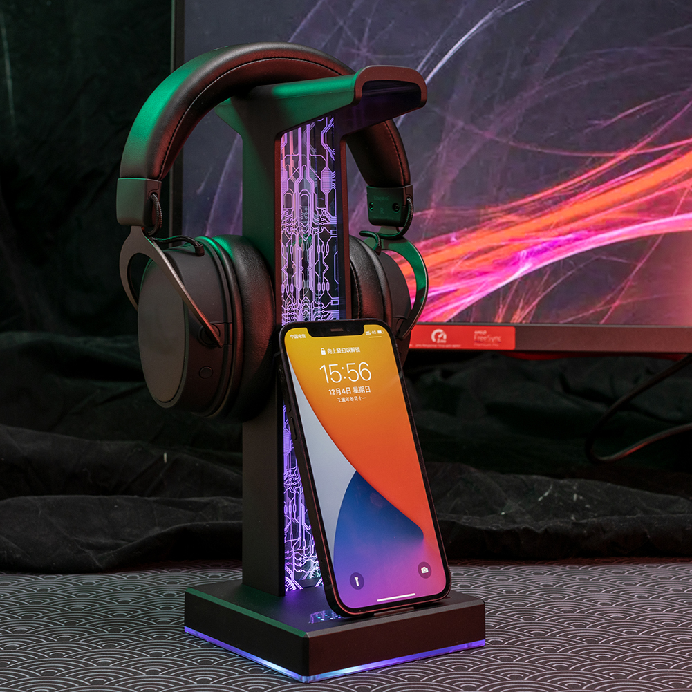 RGB Headphone Bracket 10 Light - Headset Stand Rgb avis et prix