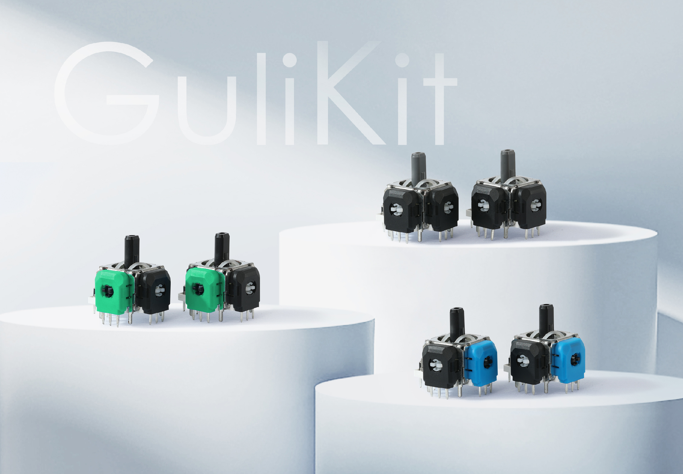 10 Pairs GuliKit TMR Joystick  - Gaming Accessories Kit avis et prix