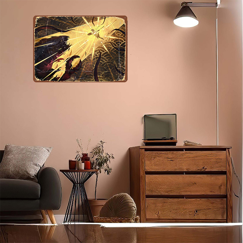 Defiant Strike Poster Retro 3D - Gaming Accessories Gifts For Men avis et prix
