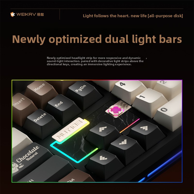 WEIKAV NUT108 Mechanical Keybo - Gaming Accessories Kit avis et prix