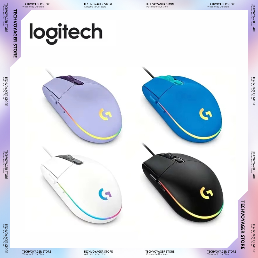 Logitech G102 Lightsync Wired  - Gaming Accessories Gifts For Men avis et prix
