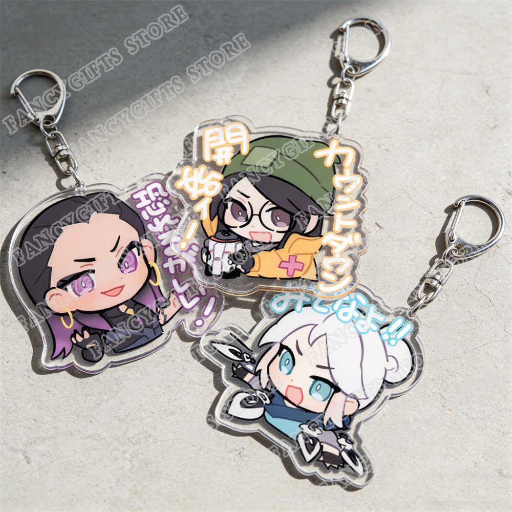 Cute Game Valorant Keychains G - Gaming Accessories Gifts For Men avis et prix