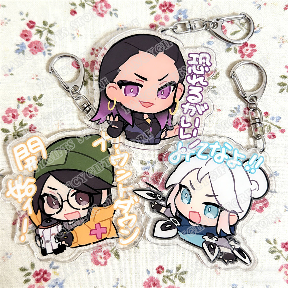 Cute Game Valorant Keychains G - Gaming Accessories Gifts For Men avis et prix