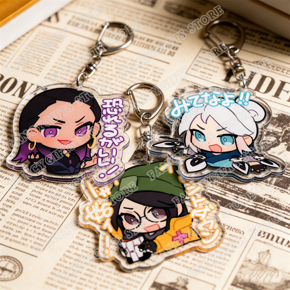 Cute Game Valorant Keychains G - Gaming Accessories Gifts For Men avis et prix