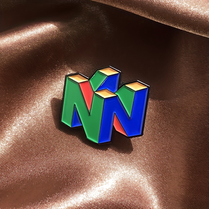 N64 Logo Gaming Enamel Pin – R - Gaming Accessories Gifts For Men avis et prix