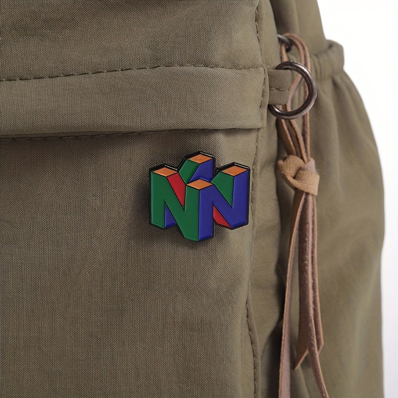 N64 Logo Gaming Enamel Pin – R - Gaming Accessories Gifts For Men avis et prix