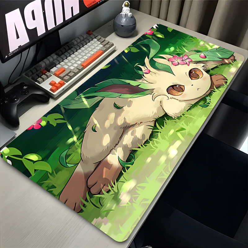 Mouse Pad Gamer P-pokemon Leaf - Gaming Accessories Laptop avis et prix