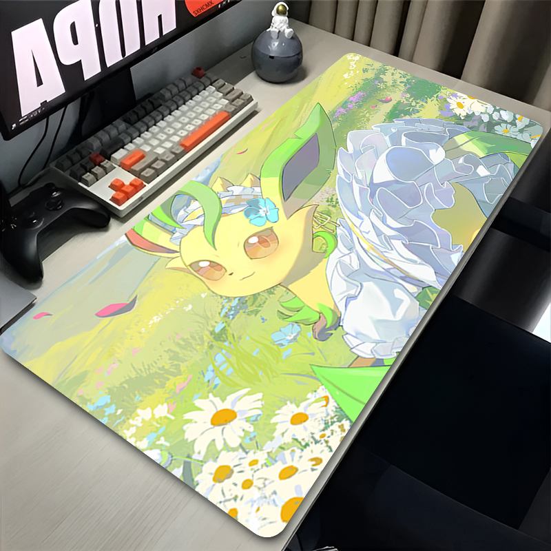 Mouse Pad Gamer P-pokemon Leaf - Gaming Accessories Laptop avis et prix