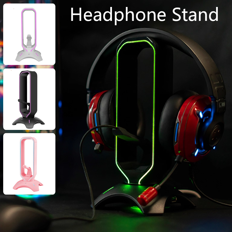 RGB Gaming Headphone Stand wit - Headset Stand Rgb avis et prix