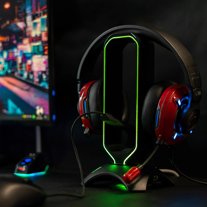 RGB Headset Stand with Mouse B - Headset Stand Rgb avis et prix