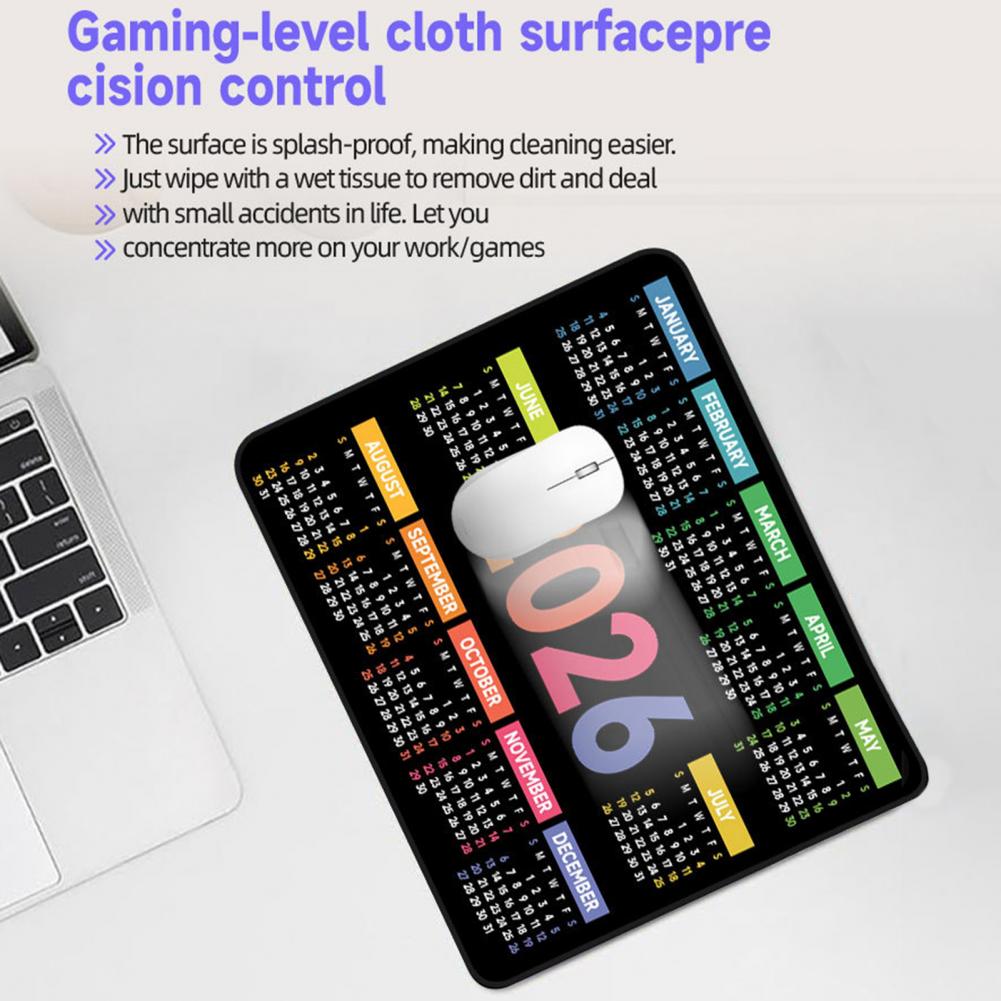 2026 Calendar Mouse Pad Waterp - Gaming Accessories Laptop avis et prix