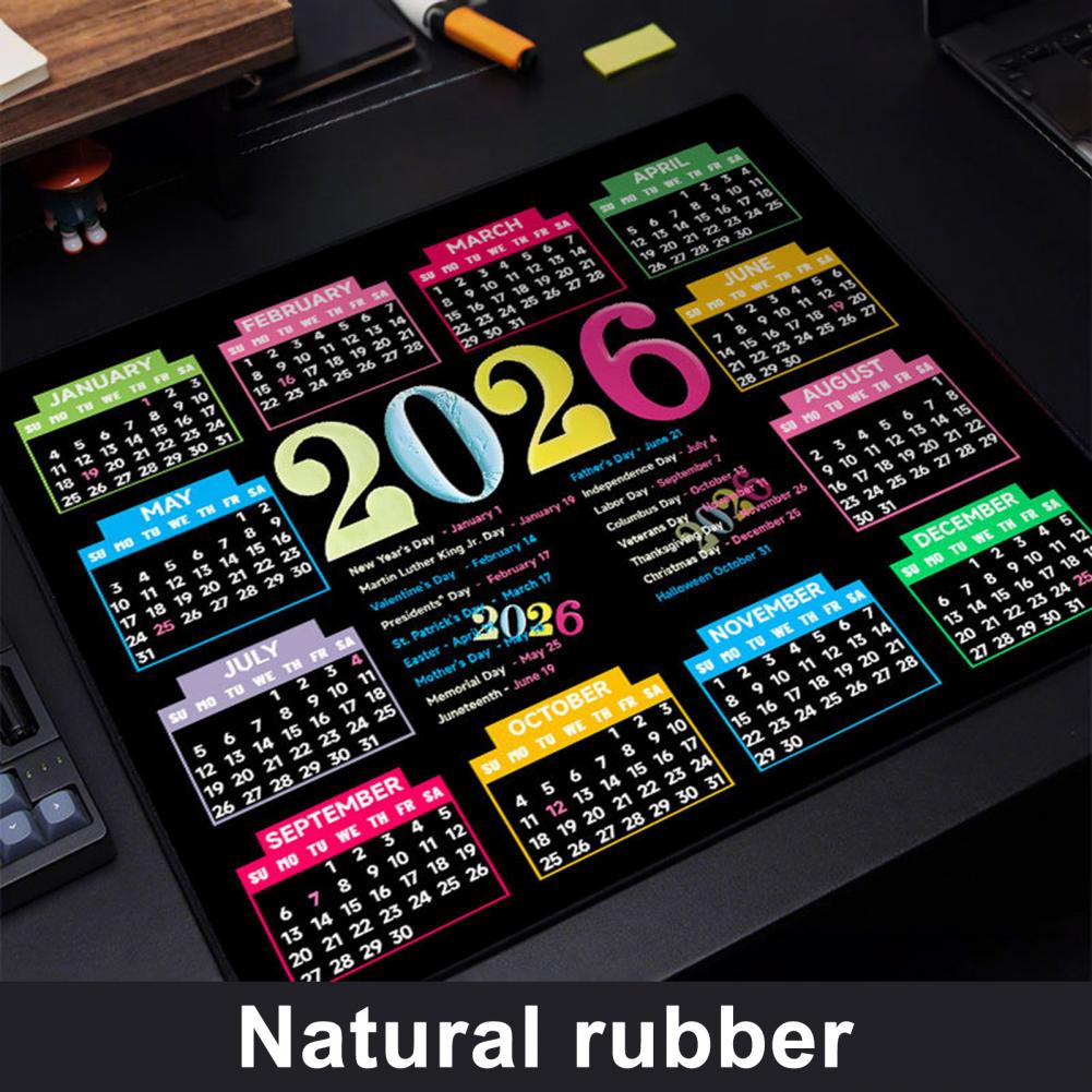 2026 Calendar Mouse Pad Waterp - Gaming Accessories Laptop avis et prix