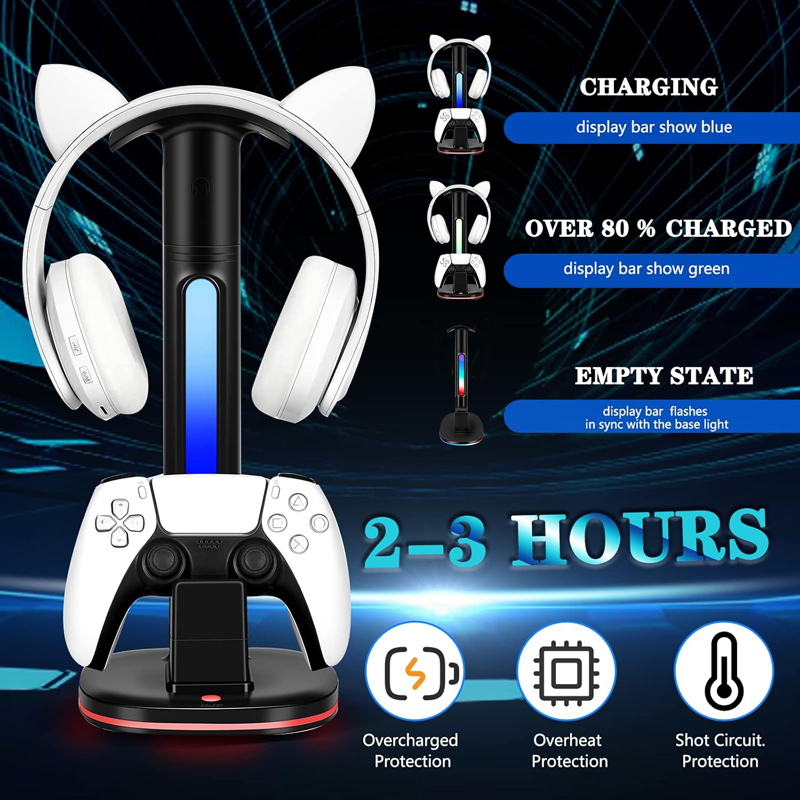 Controller Charging Station W  - Headset Stand Rgb avis et prix