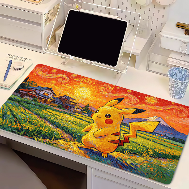 Hot anime Mouse Pad Cute Pikac - Gaming Laptop Essential Accessories avis et prix