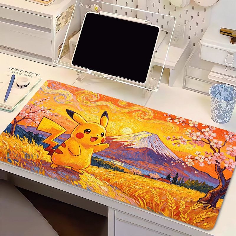 Hot anime Mouse Pad Cute Pikac - Gaming Laptop Essential Accessories avis et prix