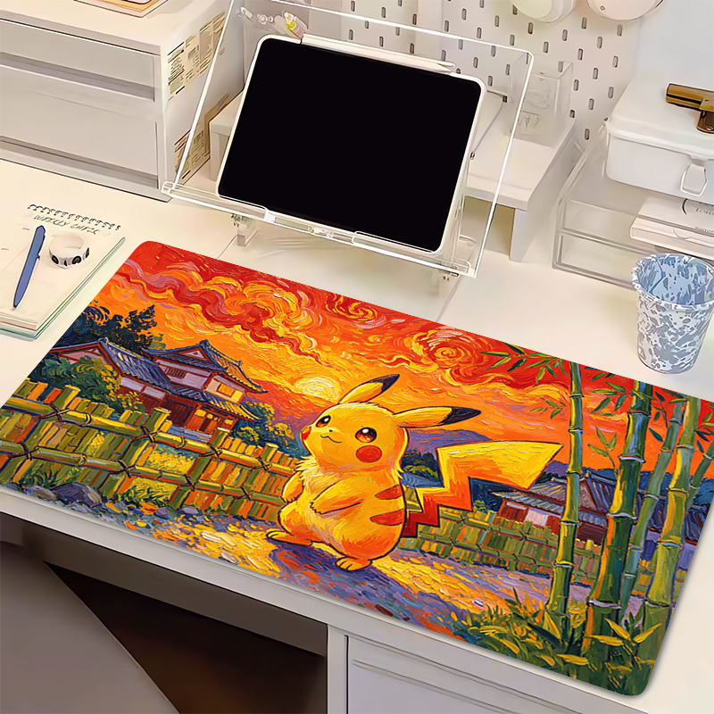 Hot anime Mouse Pad Cute Pikac - Gaming Laptop Essential Accessories avis et prix