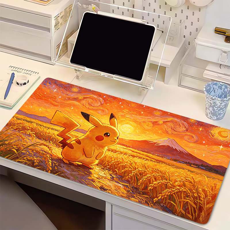 Hot anime Mouse Pad Cute Pikac - Gaming Laptop Essential Accessories avis et prix