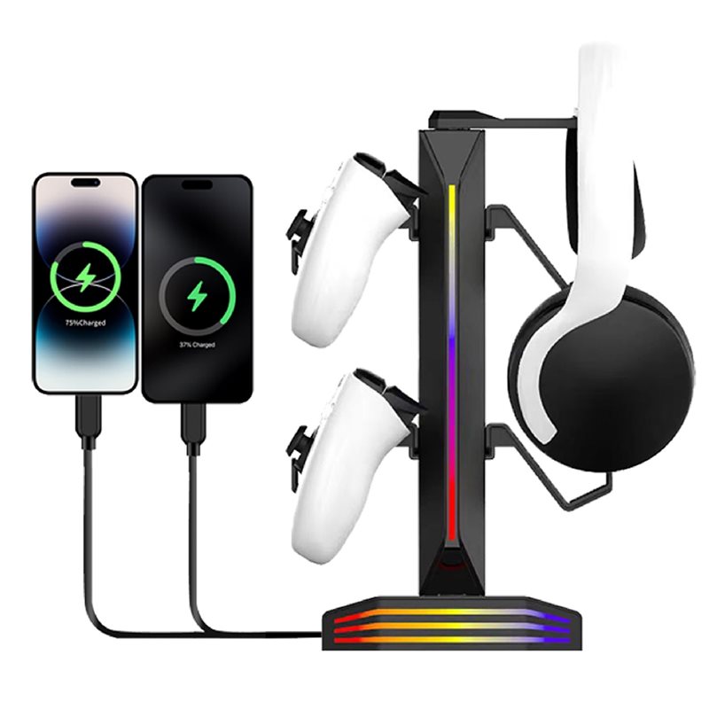 L62A Headphone Stand For Desk  - Headset Stand Rgb avis et prix
