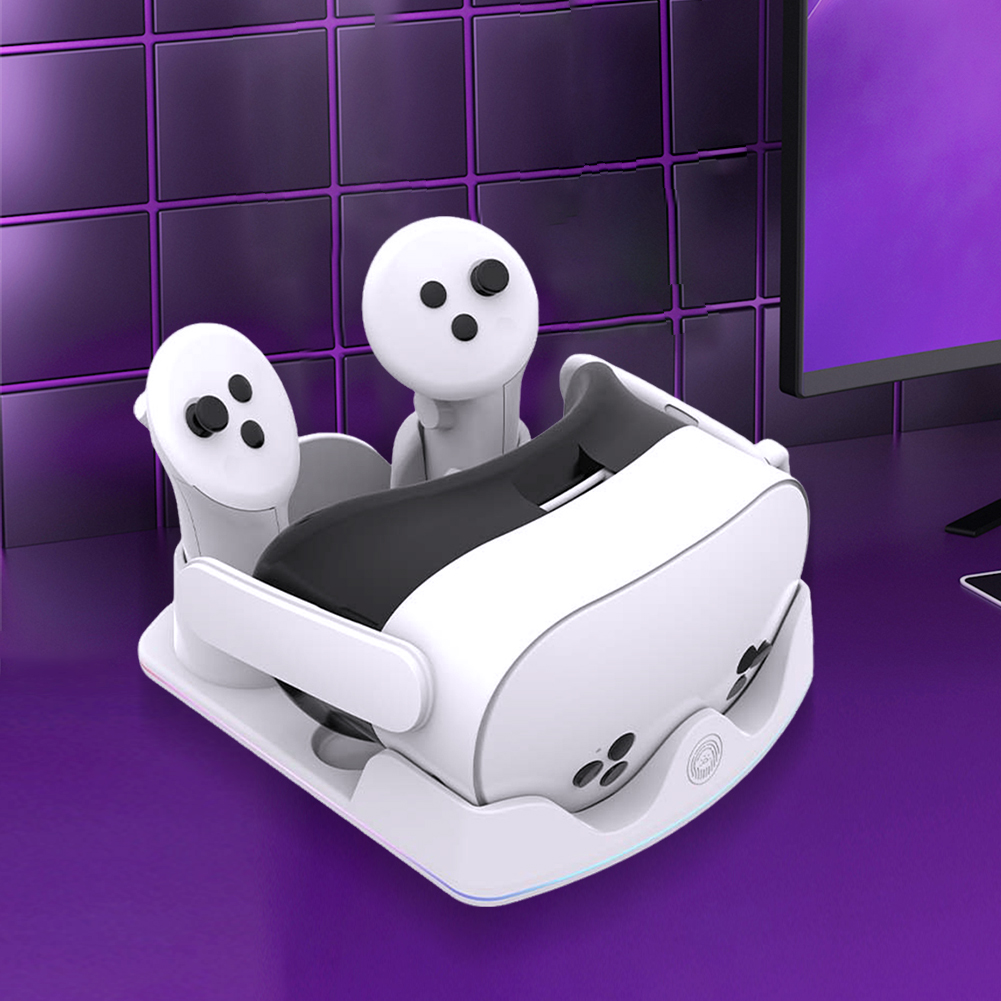 Charging Dock for Meta Quest 3 - Headset Stand Rgb avis et prix