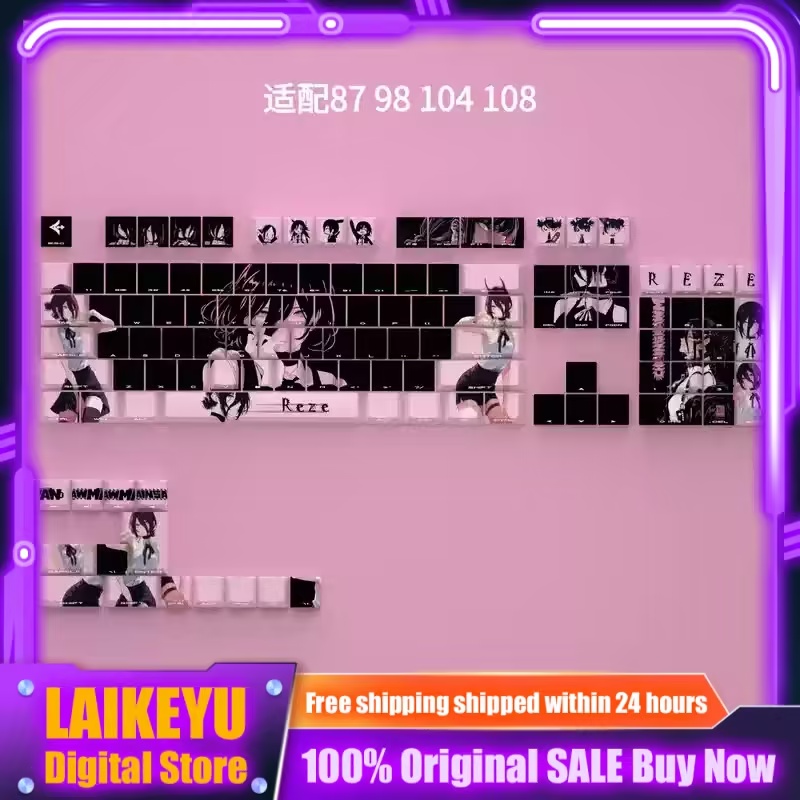 Chainsaw Man Lace Anime Keycap - Gaming Accessories Gifts For Men avis et prix