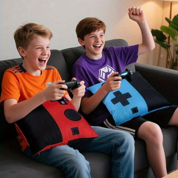2pcs Soft Gaming Throw Pillow  - Gaming Accessories Gifts For Men avis et prix