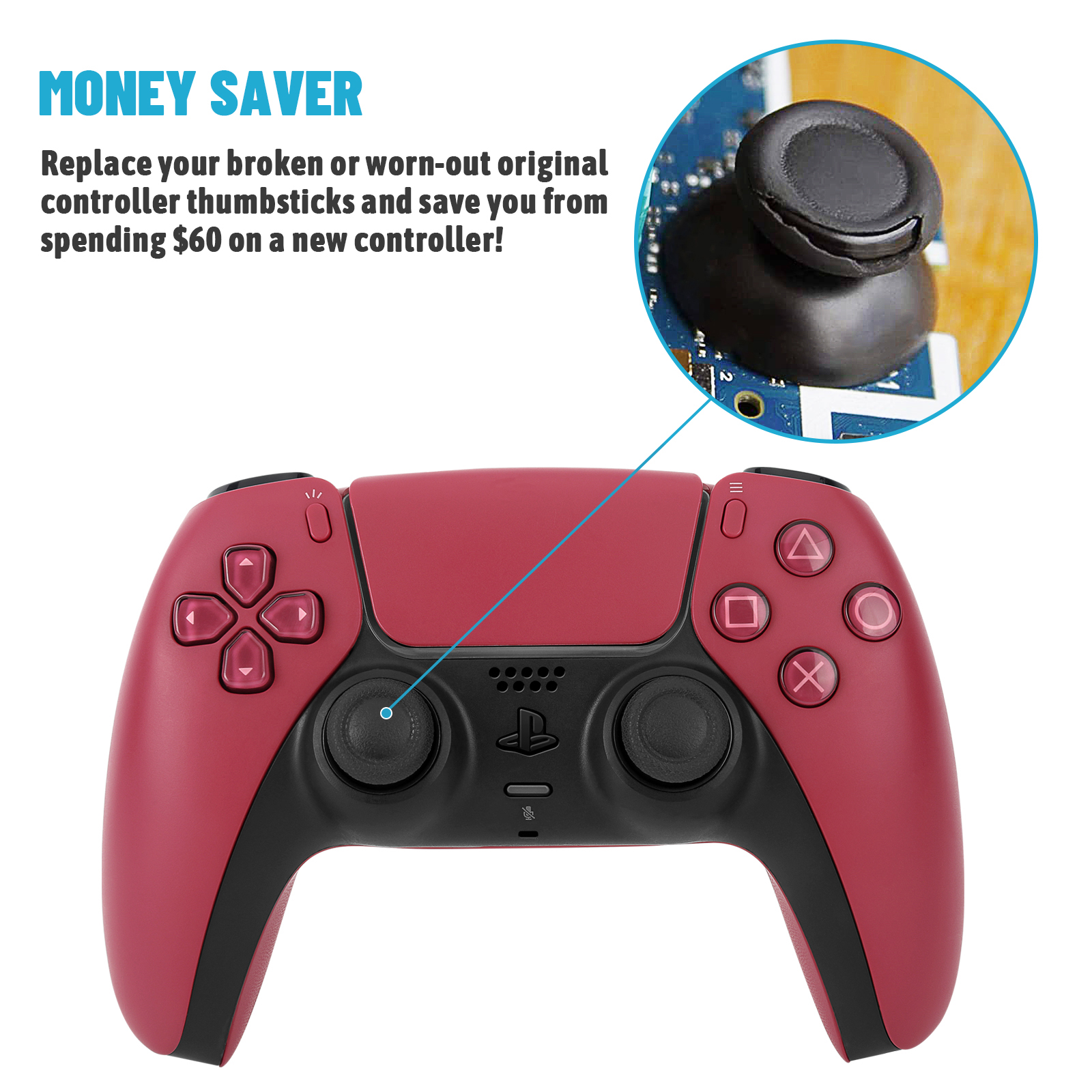 Replacement DIY Button for PS5 - Gaming Accessories Kit avis et prix